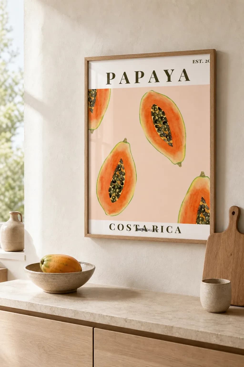 Fresh Papaya Slices — view 2