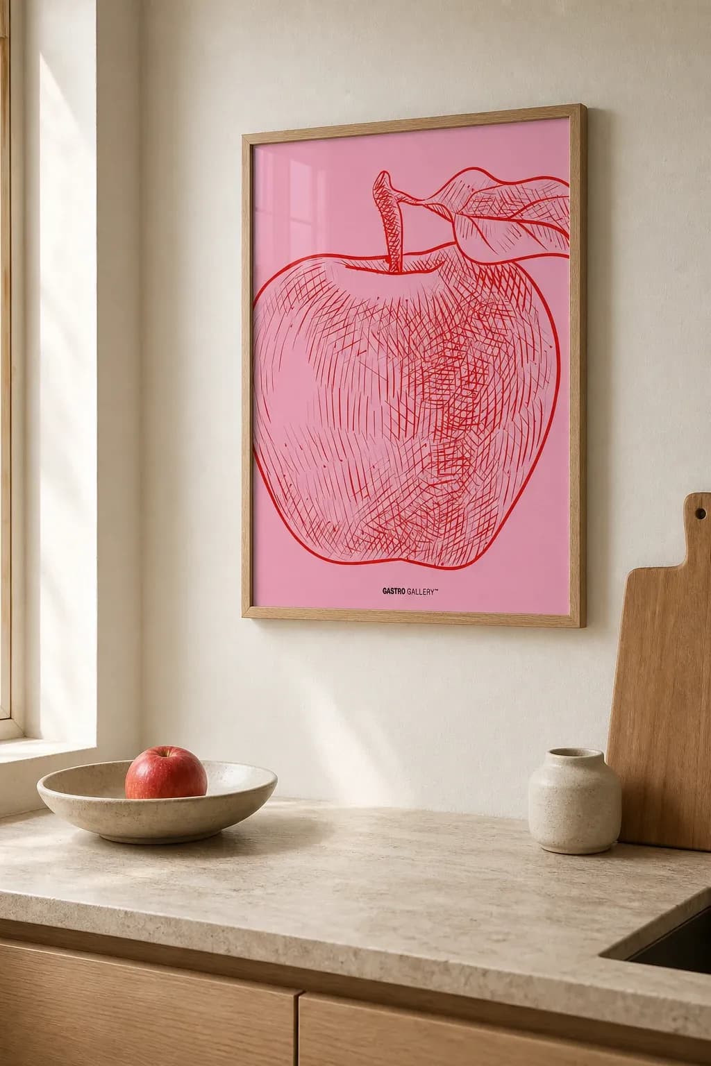 Fresh Red Apple — view 2