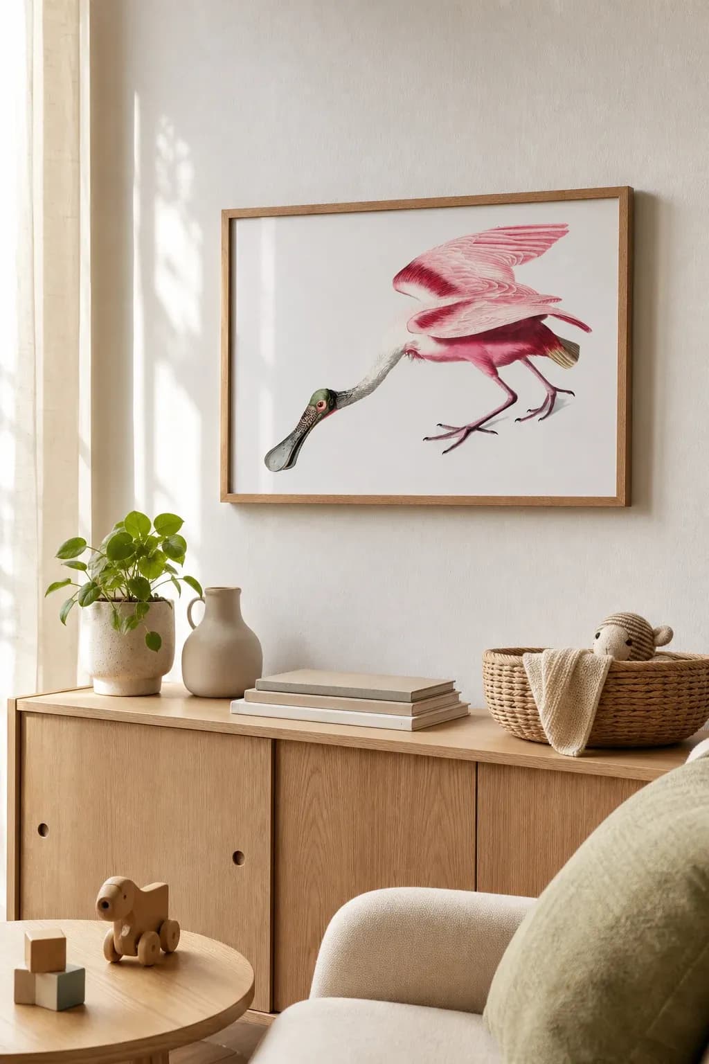 Pink-backed Stork — view 2