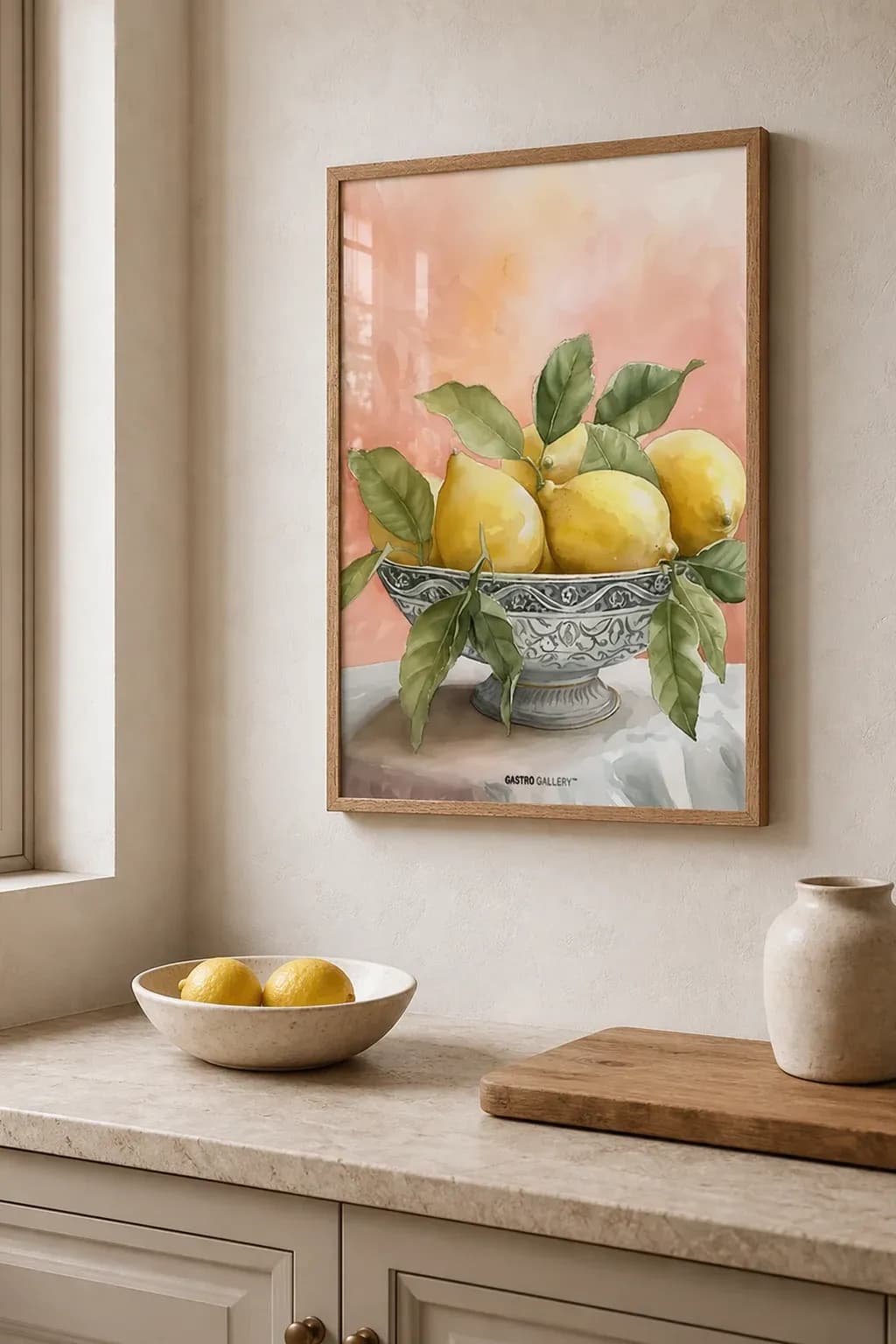 Lemons in Porcelain — view 2