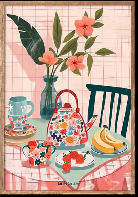 Afternoon Tea and Strawberries