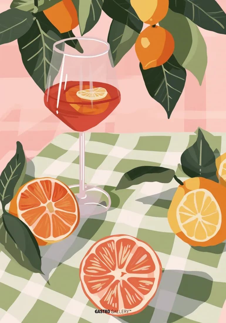 Citrus Wine Moment