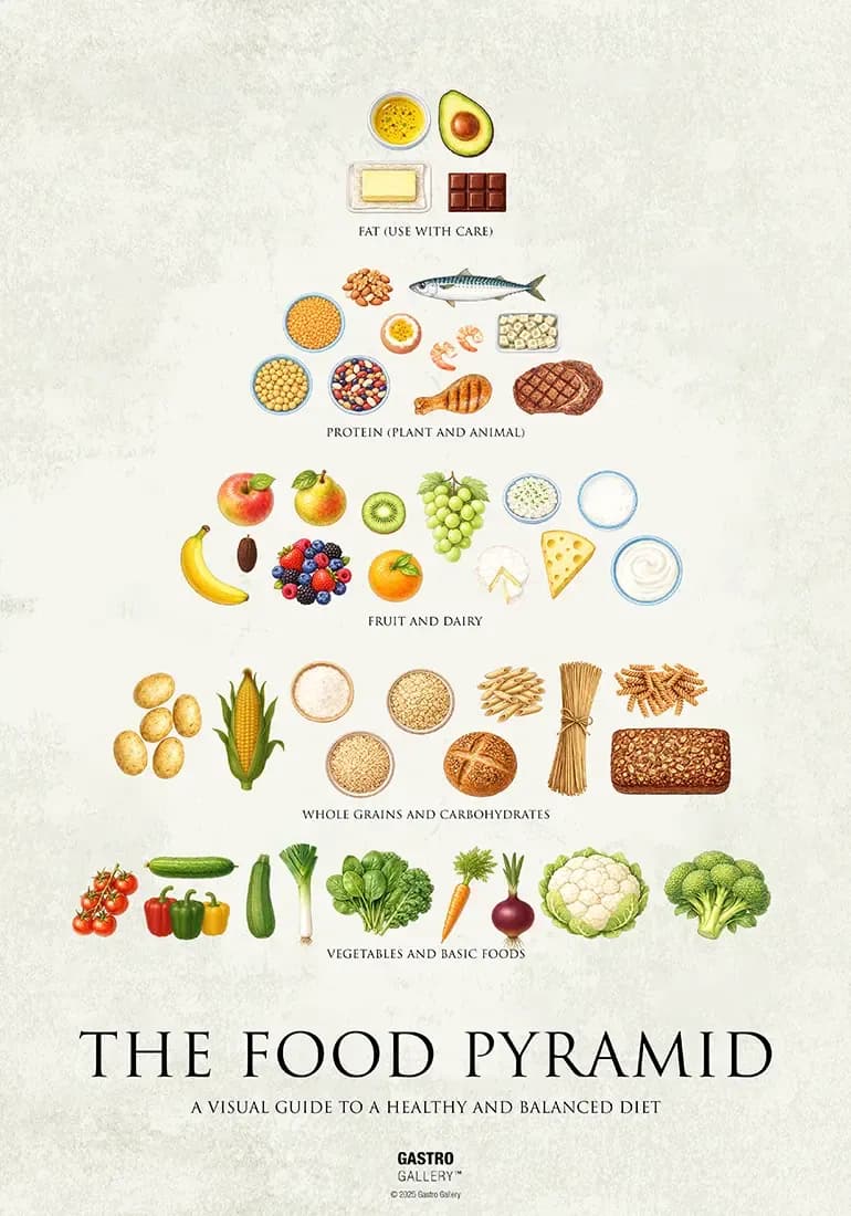 Food Pyramid Poster