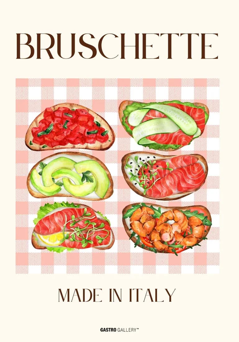Italian Bruschette Selection