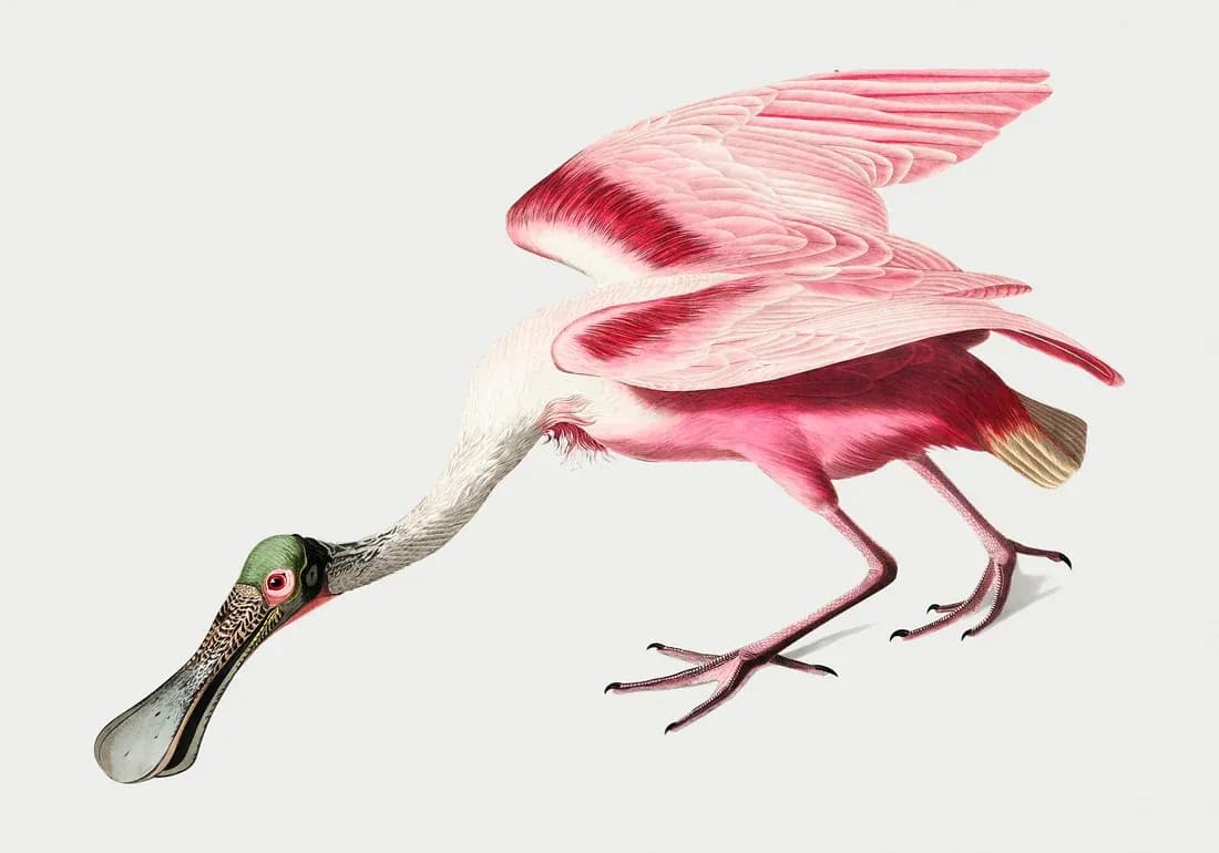 Pink-backed Stork