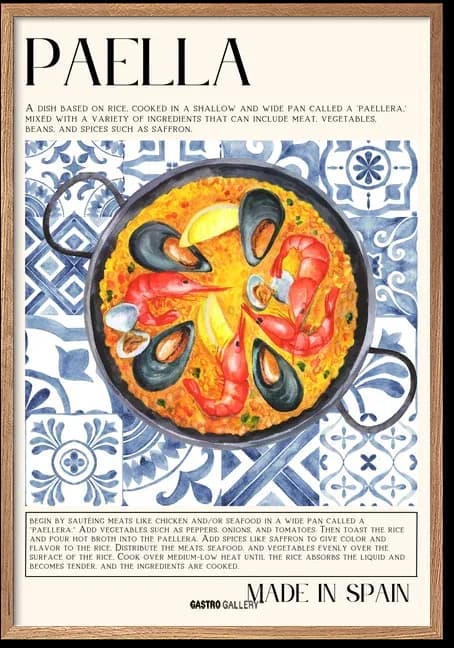 Spanish Paella Seafood