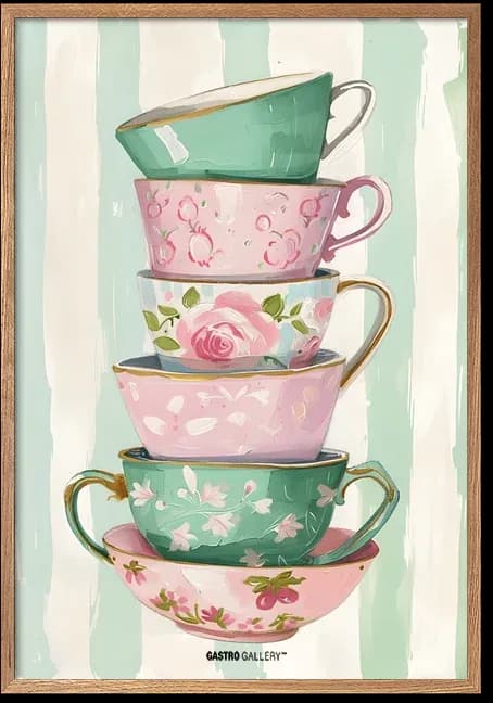 Stacked Teacups Garden